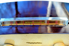 Load image into Gallery viewer, SOLD! - Oct 7, 2018 - BLUETOOTH MP3 Ready - WALNUT BROWN BAKELITE Mid Century Retro Vintage 1952 Motorola 52X Tube AM Clock Radio Elegant! - [product_type} - Motorola - Retro Radio Farm