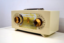 Load image into Gallery viewer, SOLD! - Jan 24, 2020 - Pearl Ivory 1955 Zenith &quot;Broadway&quot; Model R511F AM Tube Radio Sounds Great, Looks Like a Star! - [product_type} - Zenith - Retro Radio Farm