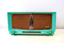 Load image into Gallery viewer, SOLD! - Jan 18, 2019 - Thunderbird Turquoise 1959 Arvin Model 956T Rare Vintage Tube AM Radio - [product_type} - Arvin - Retro Radio Farm