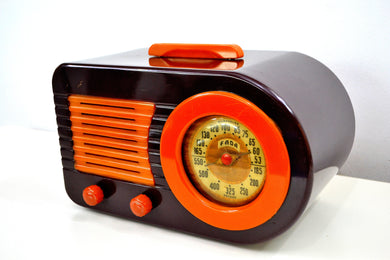 SOLD! - Feb 6, 2020 - Gorgeous Catalin Vintage 1946 Fada Model 1000 AM Radio Iconic Design!