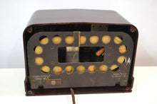Load image into Gallery viewer, SOLD! - Feb. 2, 2020 - Wondrous Walnut Brown Bakelite 1939 RCA Victor Model 45-X-11 AM Tube Radio Fine Looking Great Sounding! - [product_type} - RCA Victor - Retro Radio Farm