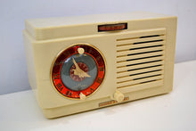 Load image into Gallery viewer, Colonnade Ivory White Vintage 1948-49 General Electric Model 67 AM Vacuum Tube Radio Solid Player Popular Model! - [product_type} - General Electric - Retro Radio Farm