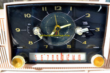 画像をギャラリービューアに読み込む, SOLD! - Mar 15, 2018 - BEIGE PINK Mid Century Jetsons 1959 General Electric Model C-4340 Tube AM Clock Radio Totally Restored! - [product_type} - General Electric - Retro Radio Farm
