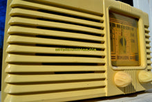 Charger l&#39;image dans la galerie, SOLD! - May 14, 2018 - GRECIAN IVORY Post War Deco Retro 1941 Philco Transitone Model PT-28 Tube AM Radio Excellent Plus Condition! - [product_type} - Philco - Retro Radio Farm