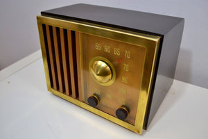 SOLD! - Feb. 6, 2020 - Regis Gold 1947 RCA Victor Model 75X11 Vacuum Tube Radio Built Solid Sounds Sweet! - [product_type} - RCA Victor - Retro Radio Farm