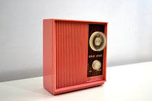 Load image into Gallery viewer, SOLD! - Feb 15, 2020 - Barbie Pink and Wood Grain Retro General Electric AM Solid State Radio Rare! - [product_type} - General Electric - Retro Radio Farm