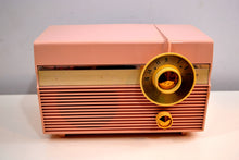 Load image into Gallery viewer, Madison Pink Mid Century 1959 Philco Model F813-124 Tube AM Radio Cuteness Overload! - [product_type} - Philco - Retro Radio Farm