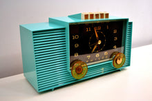 Load image into Gallery viewer, Ocean Turquoise 1959 Philco Model H764-124 AM Tube Clock Radio Totally Restored! - [product_type} - Philco - Retro Radio Farm