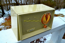 Load image into Gallery viewer, SOLD! - Apr 18, 2018 - BLUETOOTH MP3 Ready - Eggshell Ivory Mid Century Retro Vintage 1955 Arvin 951T AM Tube Radio Works Great! - [product_type} - Arvin - Retro Radio Farm