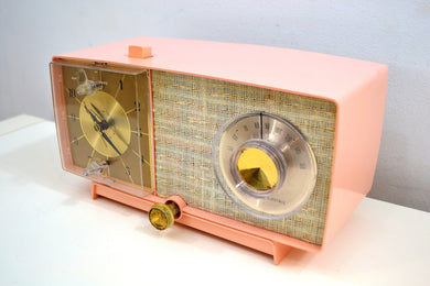 Chantelle Pink 1966 GE General Electric Model C-546 AM Vintage Radio Little Cutie!