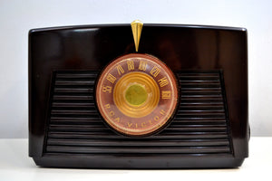 Arabica Brown Vintage 1949 RCA Victor Model 8X541 AM Vacuum Tube Radio Popular Model In Its Day and Today! - [product_type} - RCA Victor - Retro Radio Farm