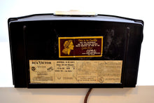 Load image into Gallery viewer, Arabica Brown Vintage 1949 RCA Victor Model 8X541 AM Vacuum Tube Radio Popular Model In Its Day and Today! - [product_type} - RCA Victor - Retro Radio Farm