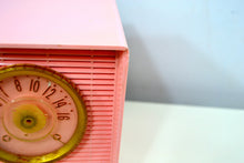 Load image into Gallery viewer, SOLD! - Jan. 8, 2020 - Shell Pink Vintage 1956 RCA Victor 6-X-5 Tube AM Radio - Simply Fabulous - [product_type} - RCA Victor - Retro Radio Farm