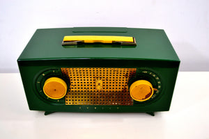 Jade Green 1955 Zenith "Broadway" Model R511F AM Tube Radio - Give My Regards! - [product_type} - Zenith - Retro Radio Farm