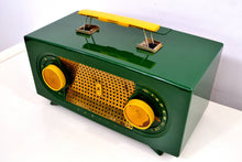 Load image into Gallery viewer, Jade Green 1955 Zenith &quot;Broadway&quot; Model R511F AM Tube Radio - Give My Regards! - [product_type} - Zenith - Retro Radio Farm