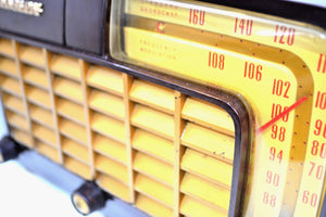 SOLD! - Mar 6, 2020 - Walnut Bakelite Art Deco 1950 Crosley Model 10-127 AM FM Vacuum Tube Radio Sounds Fantastic! - [product_type} - Crosley - Retro Radio Farm