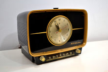 Load image into Gallery viewer, SOLD! - Mar 7, 2020 - The Debonaire 1954 RCA Victor Model 5C-592 Vacuum Tube AM Clock Radio Excellent Condition! - [product_type} - RCA Victor - Retro Radio Farm