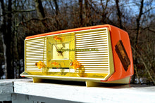 画像をギャラリービューアに読み込む, SOLD! - Sept 1, 2018 - Bonneville Pink 1958 Silvertone Model 9029 AM Clock Radio Dual Speaker Rare Near Mint! - [product_type} - Silvertone - Retro Radio Farm