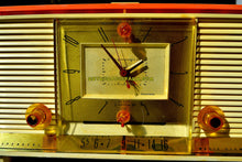 画像をギャラリービューアに読み込む, SOLD! - Sept 1, 2018 - Bonneville Pink 1958 Silvertone Model 9029 AM Clock Radio Dual Speaker Rare Near Mint! - [product_type} - Silvertone - Retro Radio Farm