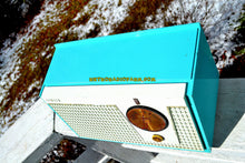Load image into Gallery viewer, SOLD! - Nov 21, 2018 - Bel-Air Blue And White 1955 Zenith Model F510 AM Tube Retro Radio - [product_type} - Zenith - Retro Radio Farm