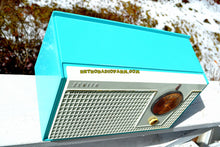 画像をギャラリービューアに読み込む, SOLD! - Nov 21, 2018 - Bel-Air Blue And White 1955 Zenith Model F510 AM Tube Retro Radio - [product_type} - Zenith - Retro Radio Farm