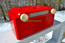 Load image into Gallery viewer, SOLD! - July 26, 2018 - VERMILION Red 1952 Admiral 5G35N AM Tube Radio Stunning Rare and Totally Restored! - [product_type} - Admiral - Retro Radio Farm