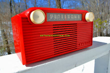 Charger l&#39;image dans la galerie, SOLD! - July 26, 2018 - VERMILION Red 1952 Admiral 5G35N AM Tube Radio Stunning Rare and Totally Restored! - [product_type} - Admiral - Retro Radio Farm