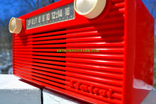 画像をギャラリービューアに読み込む, SOLD! - July 26, 2018 - VERMILION Red 1952 Admiral 5G35N AM Tube Radio Stunning Rare and Totally Restored! - [product_type} - Admiral - Retro Radio Farm