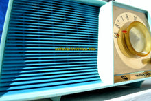 Charger l&#39;image dans la galerie, SOLD! - May 6, 2018 - TUXEDO BLUE Mid Century Retro 1962 Motorola A17B3 Tube AM Radio Cool Model Rare Color! Near Mint! - [product_type} - Motorola - Retro Radio Farm