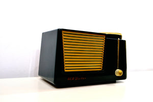 SOLD! - June 1, 2019 - The "Wilshire" 1955 RCA Victor 6-X-8 Tube AM Clock Radio Forest Green Mint Upgraded With Amazon Echo Dot! - [product_type} - RCA Victor - Retro Radio Farm