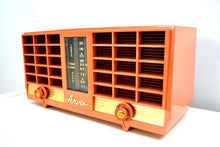 Load image into Gallery viewer, Pumpkin Spice Tan 1956-1957 Arvin Model 3561 Vacuum Tube Radio Dual Speaker Sounds Great! - [product_type} - Arvin - Retro Radio Farm
