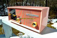 画像をギャラリービューアに読み込む, SOLD! - April 3, 2018 - CAPRI PINK Mid Century Retro Vintage Antique Motorola 1957 Model 5C13P Clock Radio Tube AM Clock Radio Wow! - [product_type} - Motorola - Retro Radio Farm