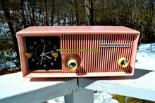 画像をギャラリービューアに読み込む, SOLD! - April 3, 2018 - CAPRI PINK Mid Century Retro Vintage Antique Motorola 1957 Model 5C13P Clock Radio Tube AM Clock Radio Wow! - [product_type} - Motorola - Retro Radio Farm