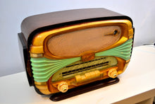 画像をギャラリービューアに読み込む, Made in France Mid Century Vintage 1958 Oceanic Surcouf Model Vacuum Tube Radio Rare and Beautiful Condition! - [product_type} - Oceanic - Retro Radio Farm