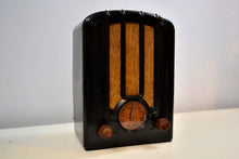 画像をギャラリービューアに読み込む, Depression Era Mini Tombstone Vintage Antique 1935 Emerson Model 108 Vacuum Tube AM Radio Back From The Dead - [product_type} - Emerson - Retro Radio Farm