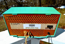 画像をギャラリービューアに読み込む, SOLD! - Jan 20, 2019 - Amazon Echo Dot™ Included - Turquoise Vintage 1959 General Electric Model T-129C Tube Radio - [product_type} - General Electric - Retro Radio Farm