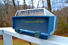 画像をギャラリービューアに読み込む, SOLD! - Apr 4, 2018 - MERCURY BLUE Mid Century Retro Vintage 1955 Hallicrafters Model 622 Tube AM Shortwave Radio Totally Awesome! - [product_type} - Hallicrafters - Retro Radio Farm