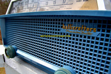 Load image into Gallery viewer, SOLD! - Apr 4, 2018 - MERCURY BLUE Mid Century Retro Vintage 1955 Hallicrafters Model 622 Tube AM Shortwave Radio Totally Awesome! - [product_type} - Hallicrafters - Retro Radio Farm