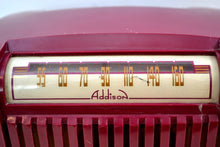 Load image into Gallery viewer, Cranberry Red Industrial Age 1946 Addison Model 55 Bakelite AM Vacuum Tube Radio with Toaster Envy! - [product_type} - Addison - Retro Radio Farm