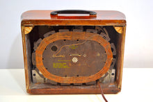 Load image into Gallery viewer, Golden Age of Radio 1939 Emerson Model 315 Wood Radio Ingraham Handcrafted Cabinet! Sounds Wonderful! - [product_type} - Emerson - Retro Radio Farm