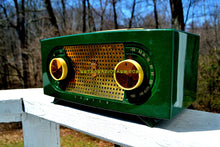 Load image into Gallery viewer, SOLD! - May 6, 2018 - CANDY APPLE GREEN 1955 Zenith Model R511F AM Tube Radio Excellent Condition! - [product_type} - Zenith - Retro Radio Farm