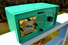 Load image into Gallery viewer, SOLD! - Oct 25, 2018 - Madison in April Green Art Deco Vintage 1948 Model 940 AM Tube Clock Radio Near Mint Condition! - [product_type} - Madison - Retro Radio Farm