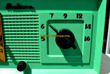 Charger l&#39;image dans la galerie, SOLD! - Oct 25, 2018 - Madison in April Green Art Deco Vintage 1948 Model 940 AM Tube Clock Radio Near Mint Condition! - [product_type} - Madison - Retro Radio Farm
