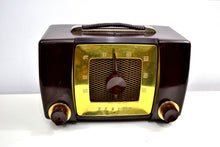 Load image into Gallery viewer, Umber Brown 1951 Zenith Model H615 AM Vacuum Tube Radio Popular Model Sounds Like A Champ! - [product_type} - Zenith - Retro Radio Farm