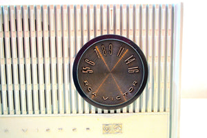 SOLD! - Jan 14, 2020 - Spring Blue Vintage 1964 RCA Victor RJA12A Tube AM Radio Sounds Great! - [product_type} - RCA Victor - Retro Radio Farm