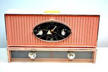 Load image into Gallery viewer, Cameo Pink Mid Century 1961-ish Philco Model Kxxx Vacuum Tube AM Radio Sounds Great! - [product_type} - Philco - Retro Radio Farm