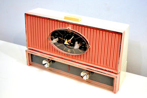 Cameo Pink Mid Century 1961-ish Philco Model Kxxx Vacuum Tube AM Radio Sounds Great! - [product_type} - Philco - Retro Radio Farm