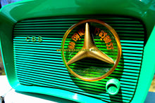 画像をギャラリービューアに読み込む, SOLD! - July 26, 2018 - NEVER BEFORE SEEN GREEN 1959 CBS Model T200 AM Tube Radio So Cute! Rare As Heck! - [product_type} - CBS - Retro Radio Farm