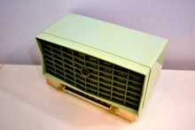 Load image into Gallery viewer, Pistachio Mint Green Vintage 1953 RCA Victor 6-XD-5 Tube Radio Sounds and Looks Great! - [product_type} - RCA Victor - Retro Radio Farm