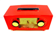 Load image into Gallery viewer, SOLD! - July 15, 2019 - Fire Engine Red 1955 Zenith &quot;Broadway&quot; Model R511F AM Tube Radio - [product_type} - Zenith - Retro Radio Farm